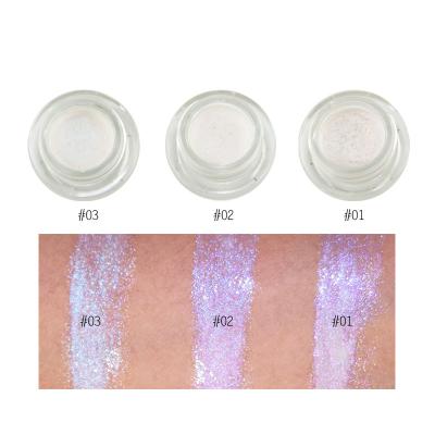 China Professional Custom Face Makeup Highlighter 3 Colors Long Lasting Natural Cream Highlighter for sale