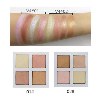 China Long Lasting Face Highlighter Powder Various Color Suit For All Occasions for sale