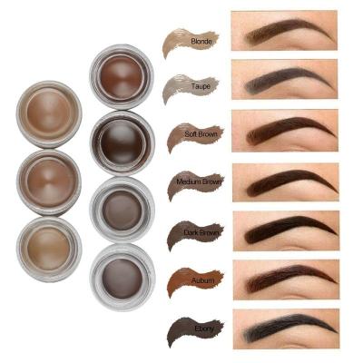 China No Logo Eyebrows Makeup Products Waterproof Mineral Cream Eyebrow Gel MSDS Approval for sale