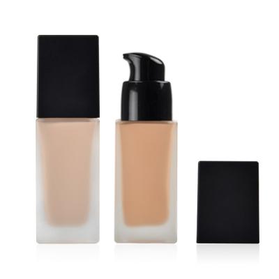 China High Coverage Contouring Makeup Products Liquid Powder Cream Matte Foundation Oil Free for sale