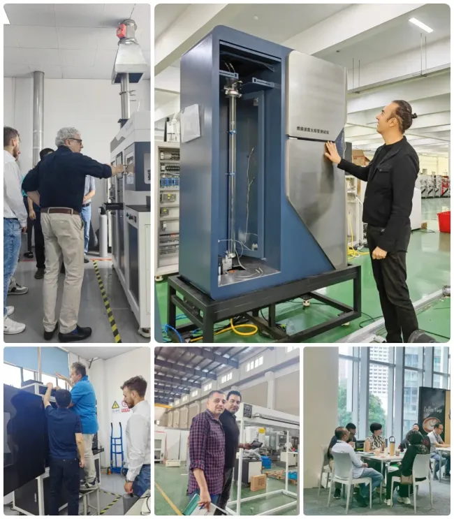 ISO 9239-1 Thermal Radiation Tester for Flooring Materials