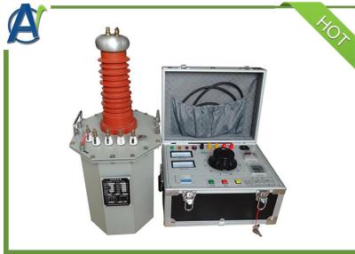 China Electrical Oil Insulation Hipot Test Kit With HV Transformer 5KVA/50KV AC DC for sale