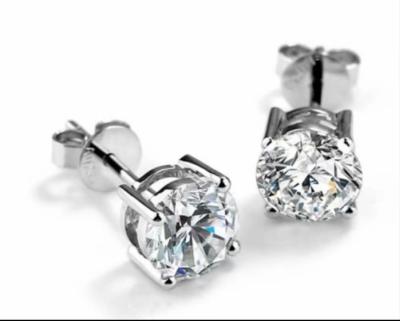 China Lab Made Diamond Jewelry Diamond stud earrings Lab Grown Diamonds Jewlery Custom Jewelry à venda