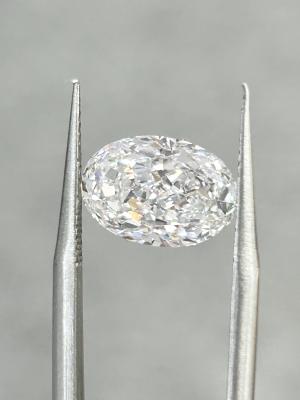 China Diamante sintético certificado Diamante creado en laboratorio Sin corbata sin tratamiento en venta