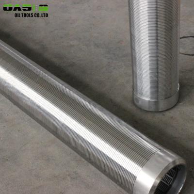 China Stainless Steel 304L Borehole Screen , High Strength Wedge Wire Filter for sale