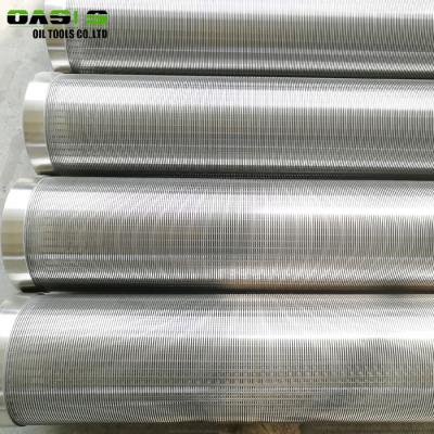 China Stainless Steel 304 Wire Wrapped Screen High Effiency For Water Well Drilling for sale