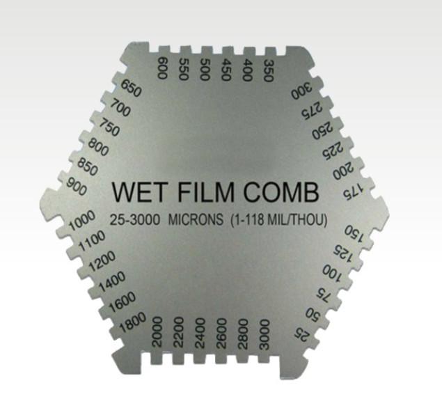 25-3000um Wet Film Thickness Gauge Comb Type, Paint Coating Thickness Tester Meter Gage