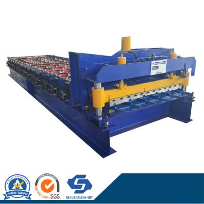 China                  Hc18 Automatic Galvanized Steel Wall Panel Steel Sheet Roll Forming Machine              for sale