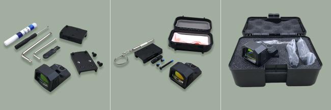 Pistol Reflex RMR Red Dot Sight 7075 Aluminum 11 Brightness IP67 Waterproof and Shockproof Hunting Accessories