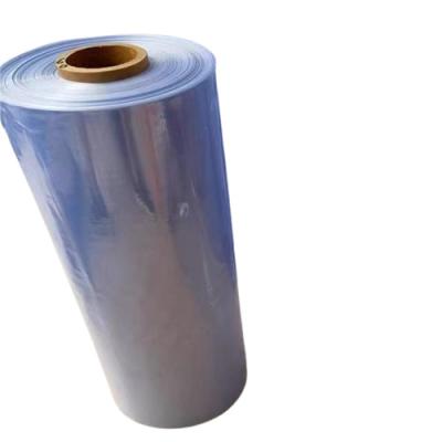 China Centerfolded PVC Shrink Film Roll 25 Micron For Cosmetics Books for sale