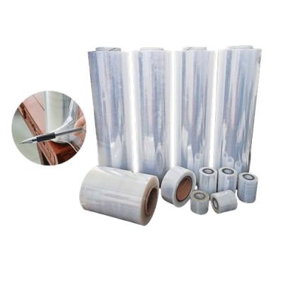 China 50mm Soft LDPE Stretch Film Roll Transparent LDPE Sheet For Machine Wrap for sale