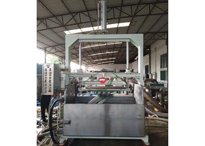 China Small Capacity Waste Paper Egg Tray / Egg Carton Pulp Molding Manual Machine for sale