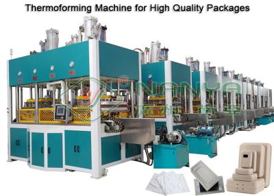 China Empapele la máquina moldeada de la pulpa que forma, secándose y prensa caliente que forman 150kg/h en venta