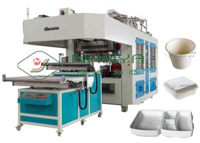 Chine vaisselle biodégradable de bagasse de 7000 pcs/h faisant la machine à vendre