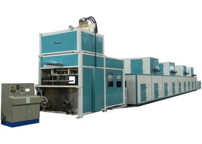 China Auto Reciprocating /Turnover Pulp Molding Machine for Industrail Package / Flower Pot for sale