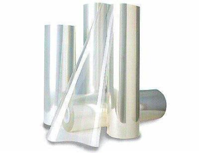 China Clear PLA Sheet Roll Transparent Biodegradable Plastic Film Roll For Flower Packing for sale