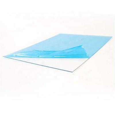 China Recycled PET  Sheet A3 Clear PETG Plastic Sheet 1220mmX2440mm For Cabinet Doors for sale