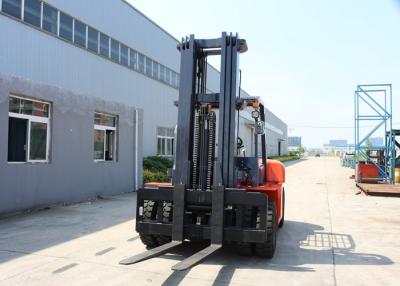 China High Powered 3 - Stage Mast 6 Tons Diesel Engine Forklift Trucks For Warehouse for sale