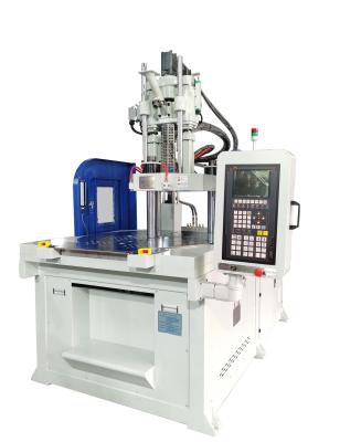 China Rotary Table Vertical Plastic Injection Molding Machine 55T Clamping Force for sale