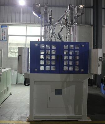 China 30mm Screw Diameter Multi Color Vertical Plastic Injection Molding Machine JTT-550 2V-3R for sale