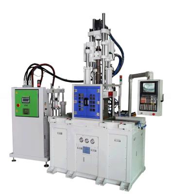 China 85T LSR Injection Molding Machine Double Slide Shuttle Injection Molding Machine 21.6KW for sale