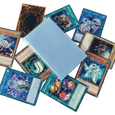 China PVC Free Transparent Board Game Sleeves 73x122mm Tarot Card Protection for sale