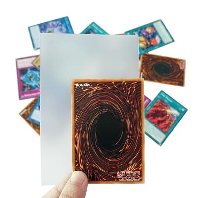 China PP Clear Matte 80 X 120 Card Sleeves For Dixit Mysterium Game Card for sale