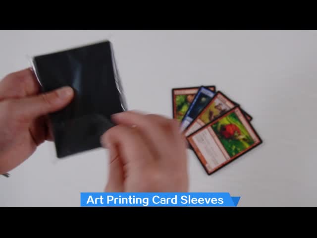 Custom Printed Art Print Game Card Sleeve Yugioh MTG Card Sleeves