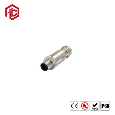 China Homem ao cabo espiral fêmea M12 4 5 Pin Connector Waterproof Cable do cabo de extensão à venda
