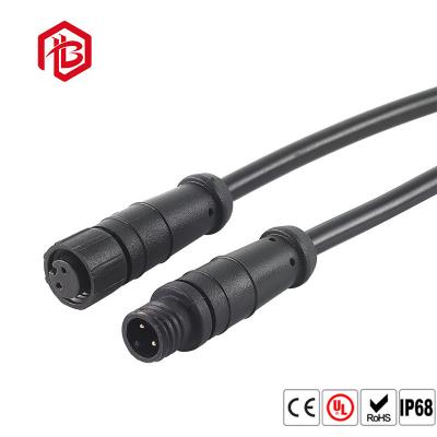 Chine Cable connecteur PA66 étanche en plastique circulaire assemblé à vendre