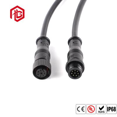 China 3 4 5 8 fêmeas masculinos subterrâneos Pin Waterproof Cable Connectors à venda