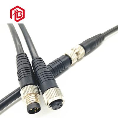 China 10 Feet 110V 220V 3 Pins M8 Waterproof Data Connector for sale
