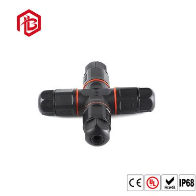 China Type X Four Head IP67 Low Voltage Wire Connectors Waterproof for sale