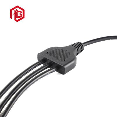 China Conector de cable hermético en forma de Y hembra-varón 20awg 1 en 3 hacia fuera en venta