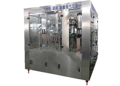 China SUS304 Carbonated Beverage Bottling Equipment Small Plastic Bottle Filling Machine for sale