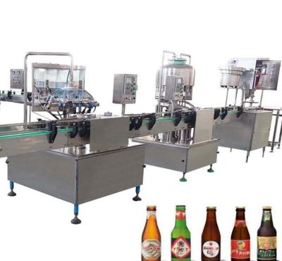 China SS304 Carbonated Beverage Filling Machine , Splity Tpe Small Beer Filling Machine for sale