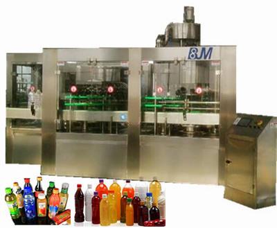 China Tea / Juice Filling Machine 1000BPH - 24000BPH for sale