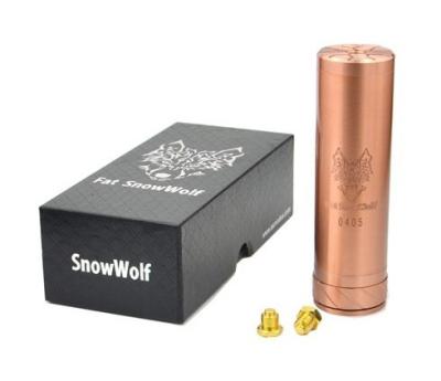 China Hot selling mechanical Fat SnowWolf mod 26650 battery for sale