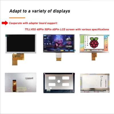 China Motorista Board 800x480 IPS do Pin LCD de HDMI VGA avoirdupois 50 à venda