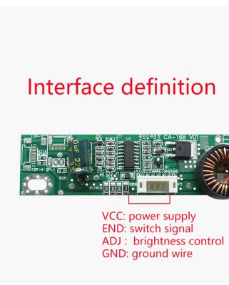 China placa do inversor da tevê do diodo emissor de luz de 350mA LCD 10 volts a 28 volts à venda