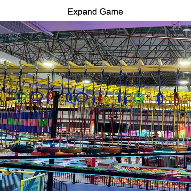 Elastic Maze Playground Indoor and Outdoor Kids Adventure Equipment 3