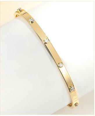 Chine bracelet de Diamond Bangle Tri-Colors Cartier Love de l'or 18K de 43mm 53mm à vendre