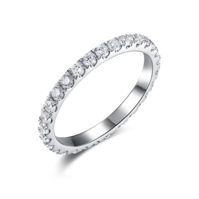 中国 Tiffanyリング ダイヤモンドの婚約指輪女性のための925の銀製CZリング 販売のため