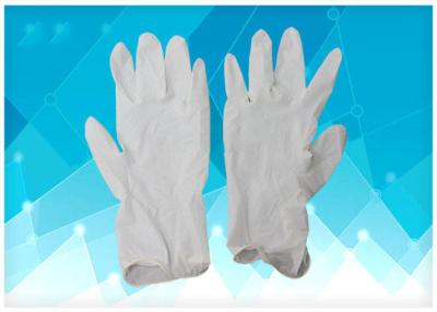China Anti Oil Disposable Poly Gloves , Medical Rubber Gloves Corrosive Resistance for sale