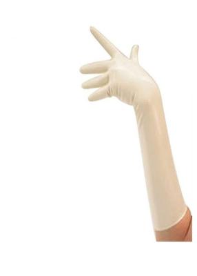 China Anti Static Disposable Polyethylene Gloves Easy Donning Uniform Color Long Durability for sale