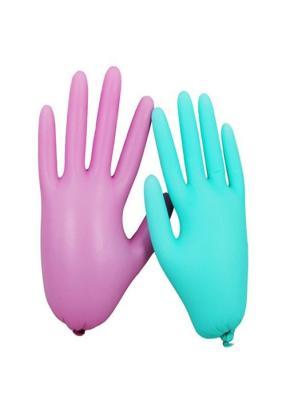 Китай Текстурированное чувство природного каучука перчаток подсказок пальца хирургическое резиновое увеличило сжатие продается