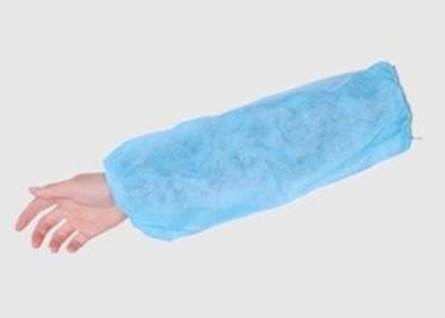 China Breathable Disposable Plastic Arm Sleeves  , Arm Protection Sleeves Elastic Design for sale