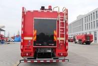 China HOWO Commercial Fire Trucks Water 9000L Foam 3000L Water Tank Emergency One Fire Trucks for sale