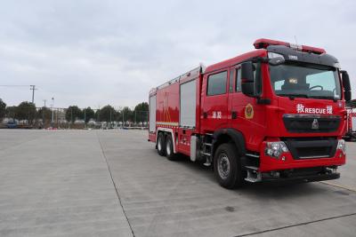 China HOWO Water Tank Fire Truck Fire Engine Fire 11.9kW/T Country Ⅵ ≤29000 PM120/SG120 for sale