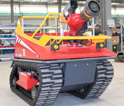 China RXR-M120D Robot Fire Fighter 1000kg US Champion Remote Control Fire Fighting Robot for sale